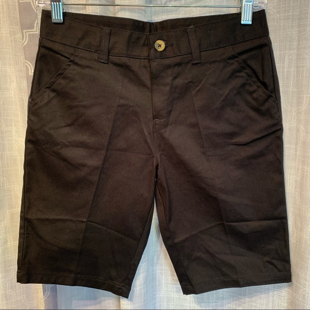 French Toast Girls Black Bermuda Shorts- school uniform Size 14